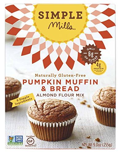 Simple Mills Almond Flour Mix, Pumpkin Muffin & Bread