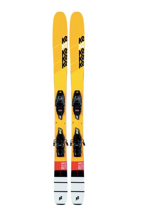 youth skis with bindings