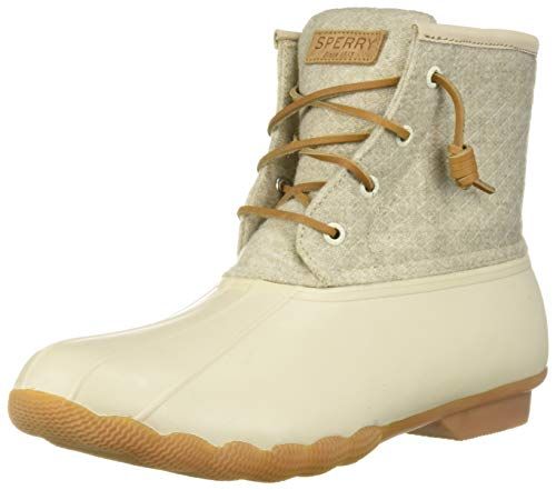 Sperry Top-Sider Womens Saltwater Emboss Wool Boots 