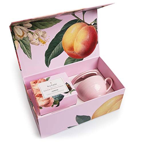 Tu BiShvat Simply Elegant Tea & Fruit Wood Gift Set - Kosherline
