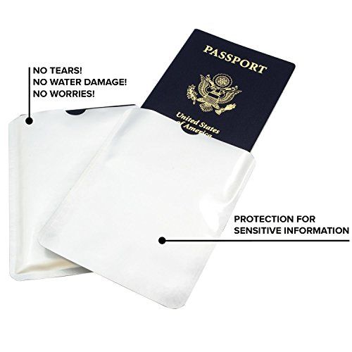 Passport RFID Sleeves (4-Pack)