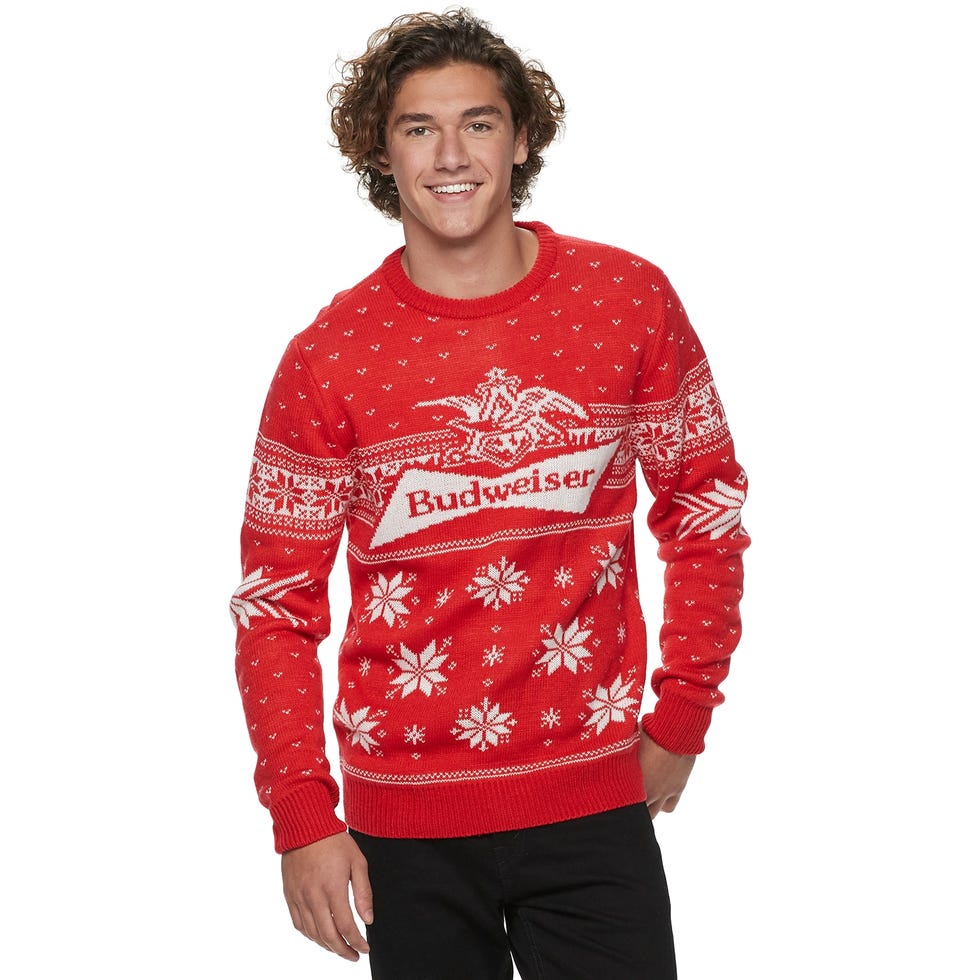 BEST Anheuser-Busch Ugly Christmas Sweater All Over Print