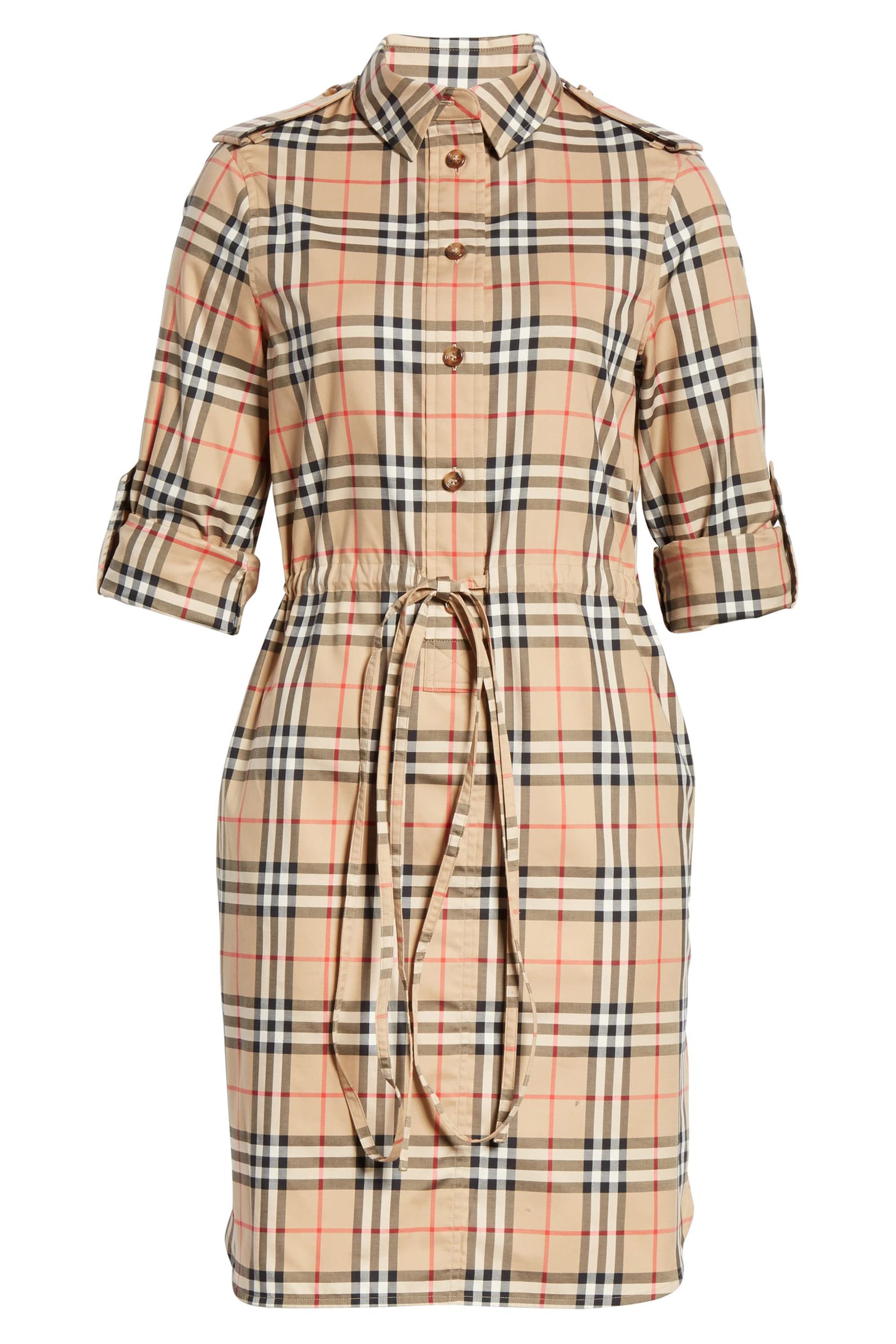 tartan work dress