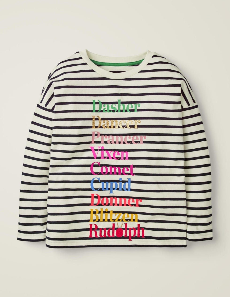 Festive Fun T-Shirt - Ivory Reindeer