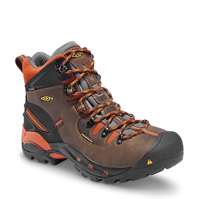 Optimal Mens Construction Safety Shoes with Steel Toe