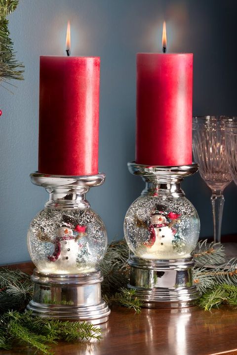 25 Best Christmas Candle Holders Christmas Candle Centerpieces