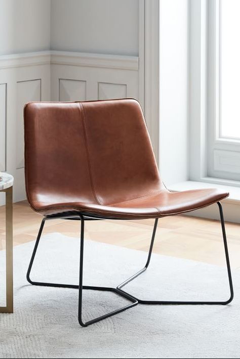 Get the Look: Slope Leather Lounge Chair