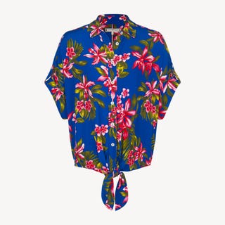 Cropped Hawaiian Shirt Cropped Hawaiian Shirt