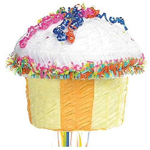 Multicolor Cupcake Pinata