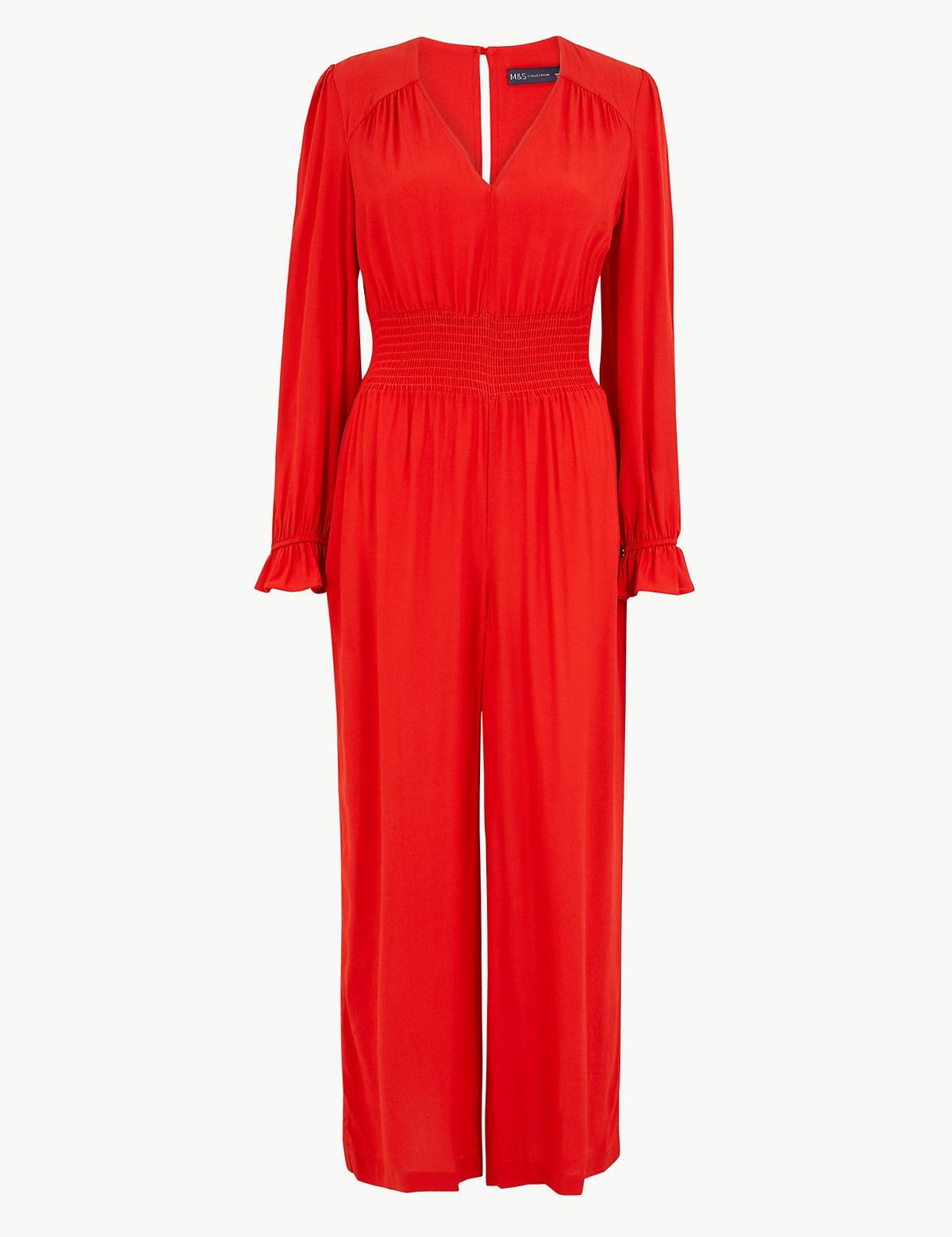m&s black jumpsuit
