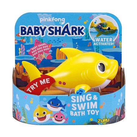 Robo Alive Junior Baby Shark Bath Toy