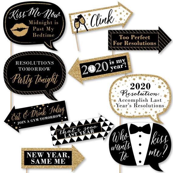 CherishX.com Rose gold Happy New Year 2023 Foil Balloon Kit DIY Decoration  Party Kit - Pack