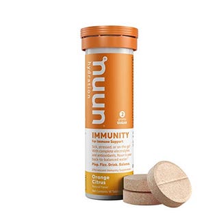 Nuun Immunity Supplement Orange Citrus
