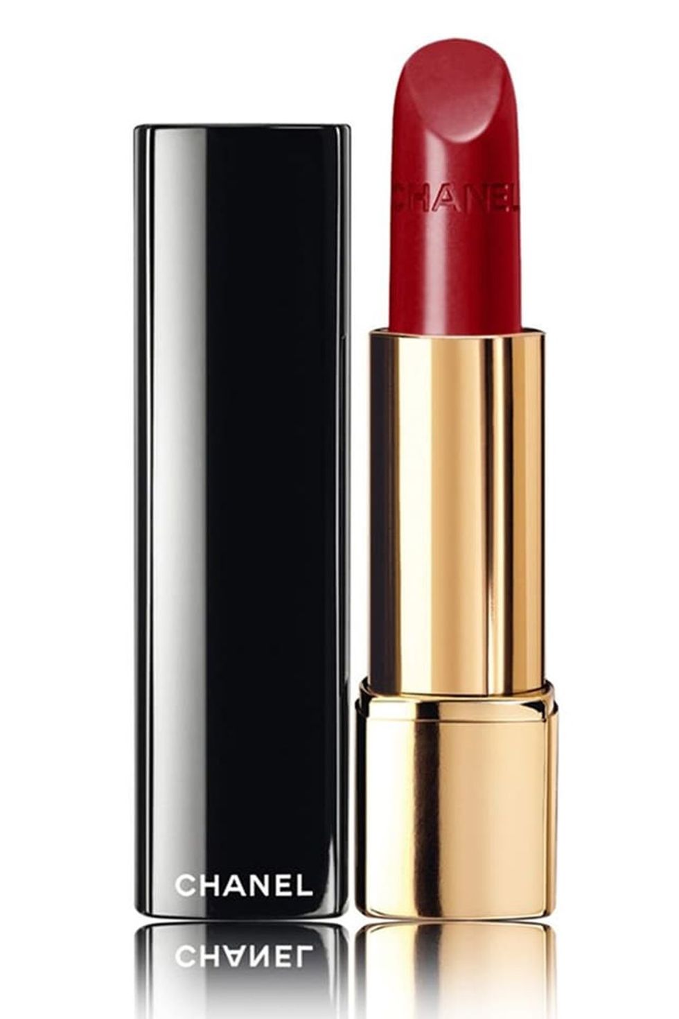 Chanel Rouge Allure in # 99 Pirate. The ultimate red lipstick.