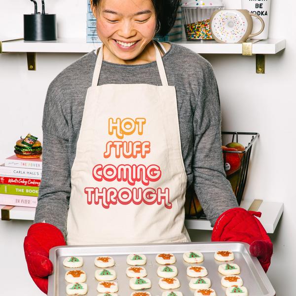 Hot Stuff Thanksgiving Apron