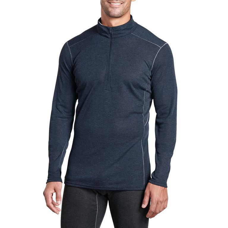 Thermals Shirts Base Layer Top Compression Long Sleeve Tee-Shirt Sport Fleece Lined T Shirt for Running Workout Skiing MEETWEE Men’s Thermal Underwear Tops 