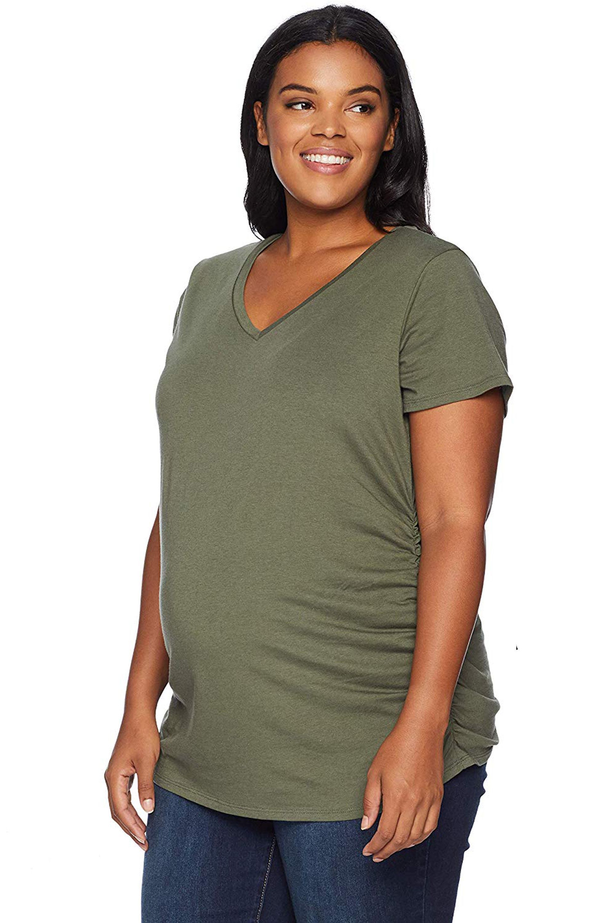 3XL Maternity Tops New Ladies V Neck Top Tunic size M 
