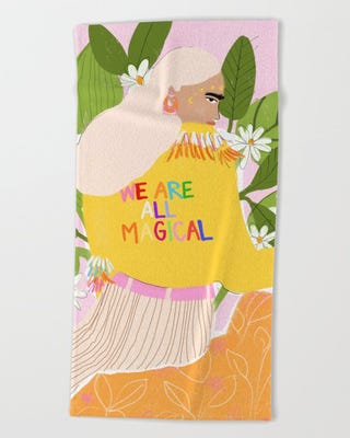 We Are All Magical Beach Towel We Are All Magical Beach Towel
