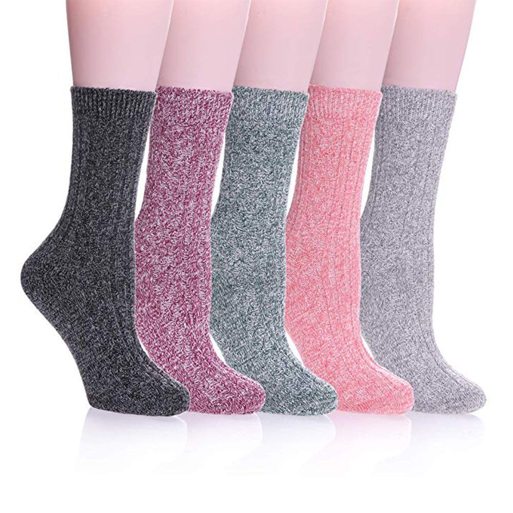 Color City Women's Wool Socks