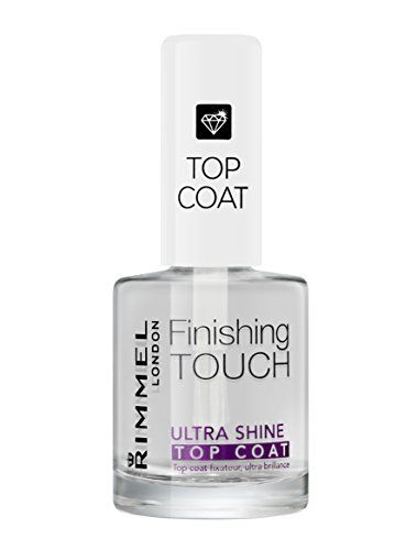 Top Coat Ultra Shine Finishig Touch ad Asciugatura Rapida per Smalto Unghie, Trasparente, 12 ml