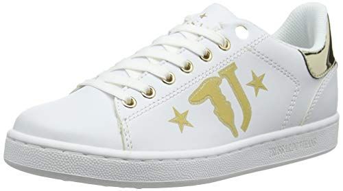 Trussardi Jeans Sneakers Printed Logo with Stars