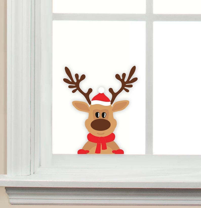 17 Best Christmas Wall Decals - Simple and Easy Holiday Decals To Try