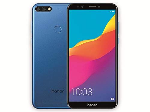 Honor 7C Smartphone, Blu, Doppia fotocamera da 13+2MP, Display 5.99