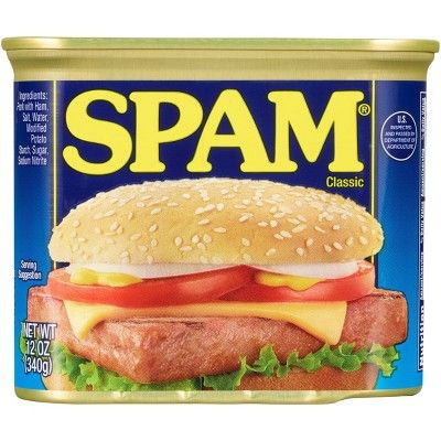Spam Original Lunch Meat 12 oz