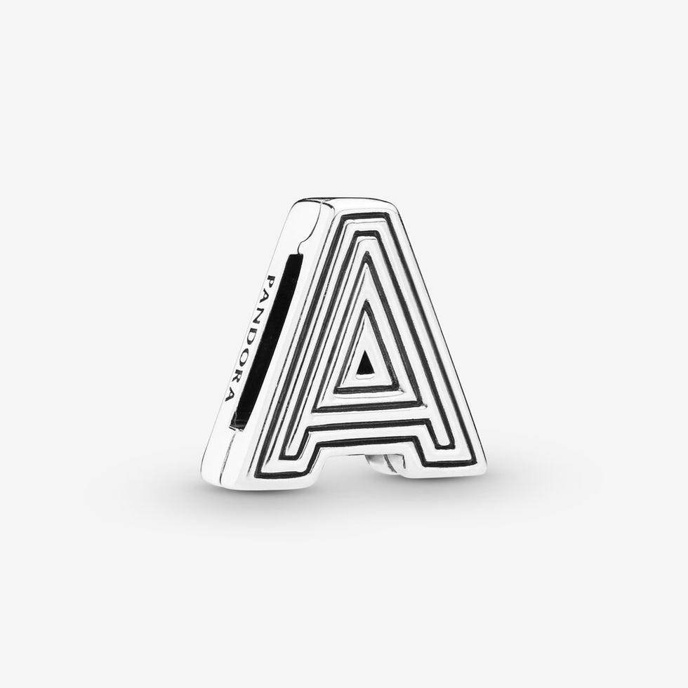 Letter A Clip Charm