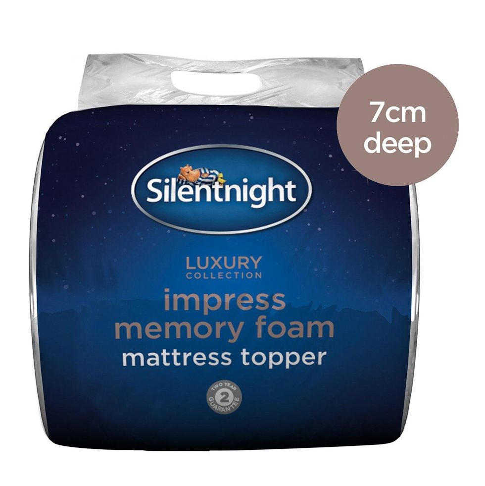 Luxury Impress 7cm Memory Foam Mattress Topper