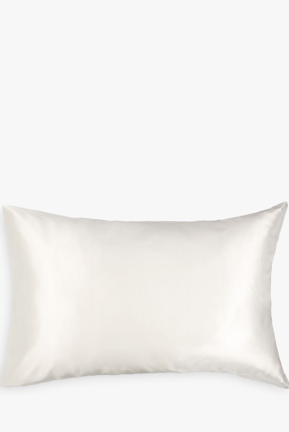 John Lewis & Partners The Ultimate Collection Silk Standard Pillowcase, Pearl grey