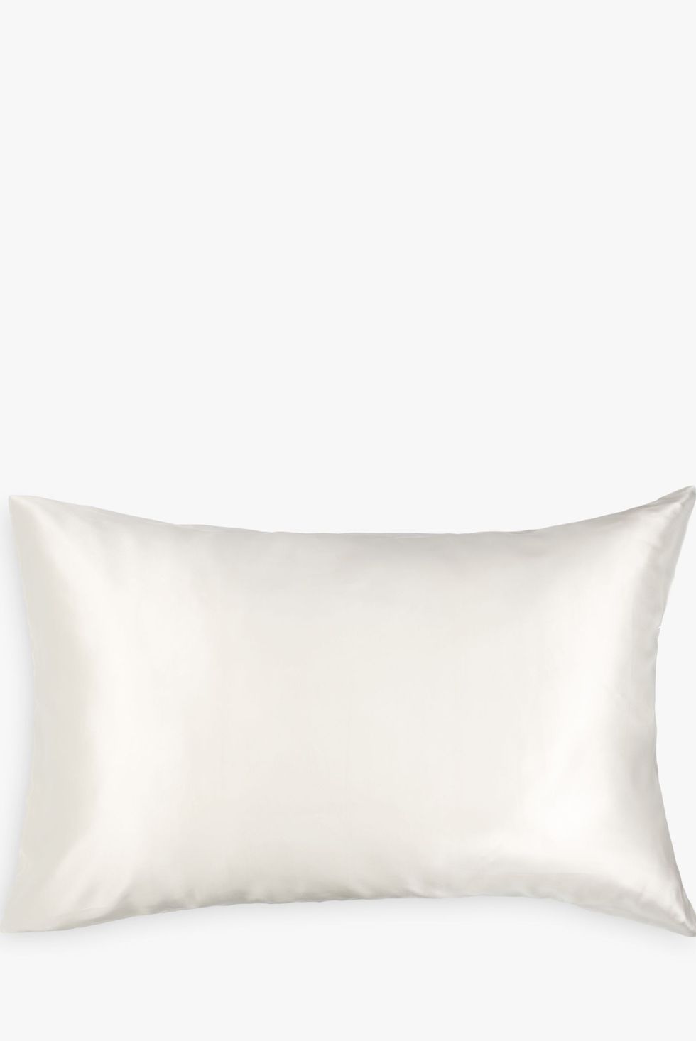 John Lewis & Partners The Ultimate Collection Silk Standard Pillowcase, Pearl grey