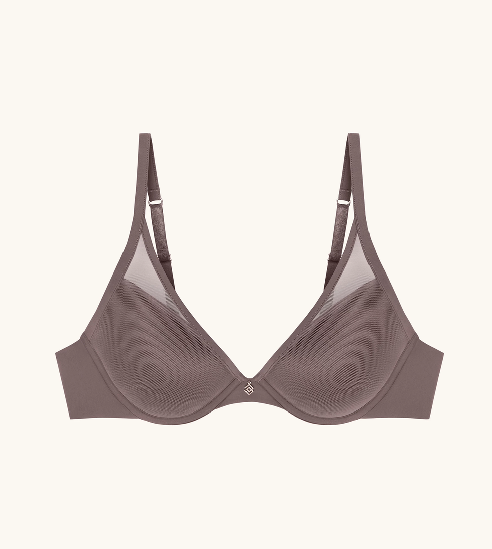 Thirdlove Black Classic Contour Plunge Bra- Size 32B1/2 – The Saved  Collection