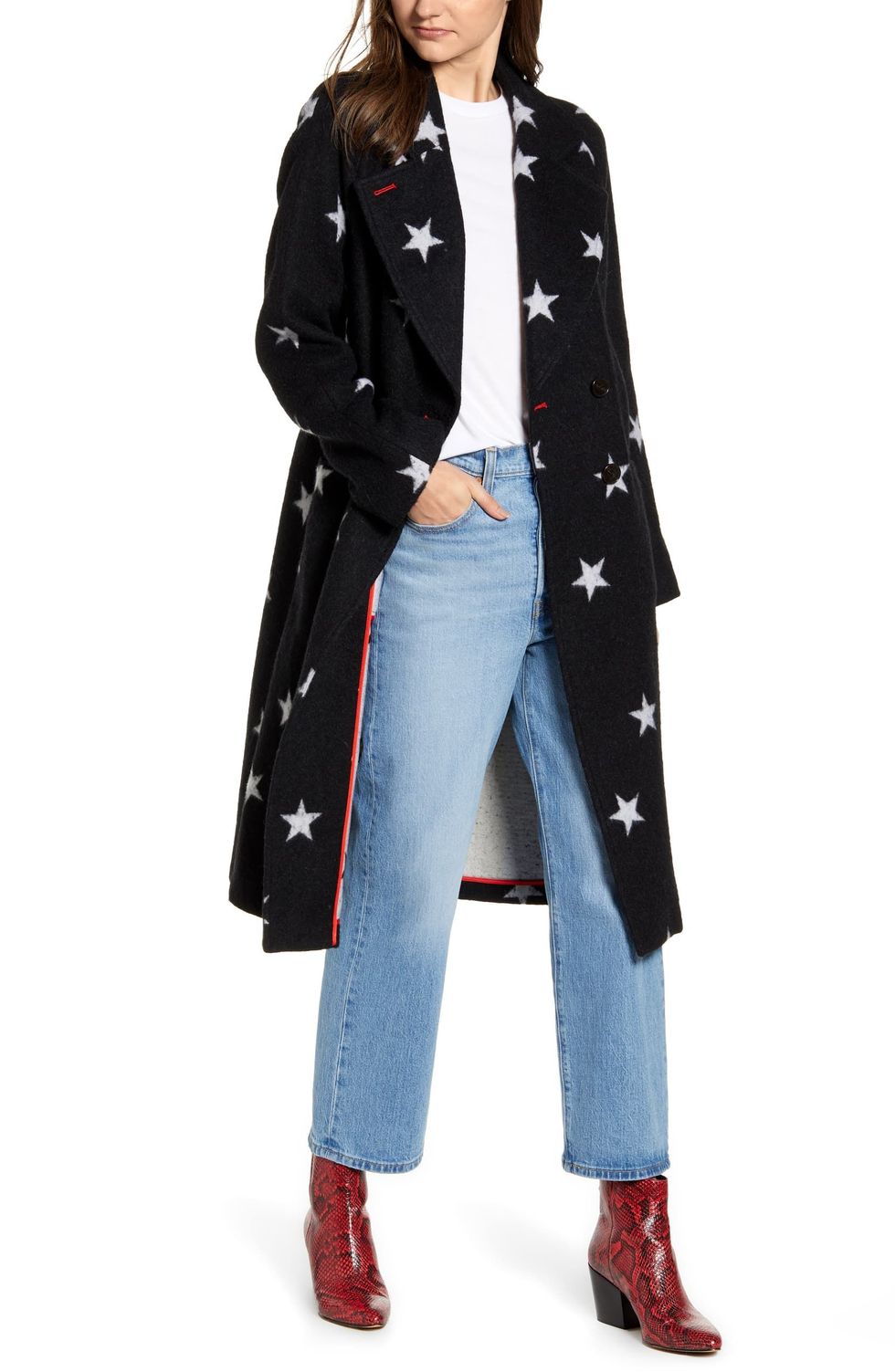 Star Double-Face Trench Coat