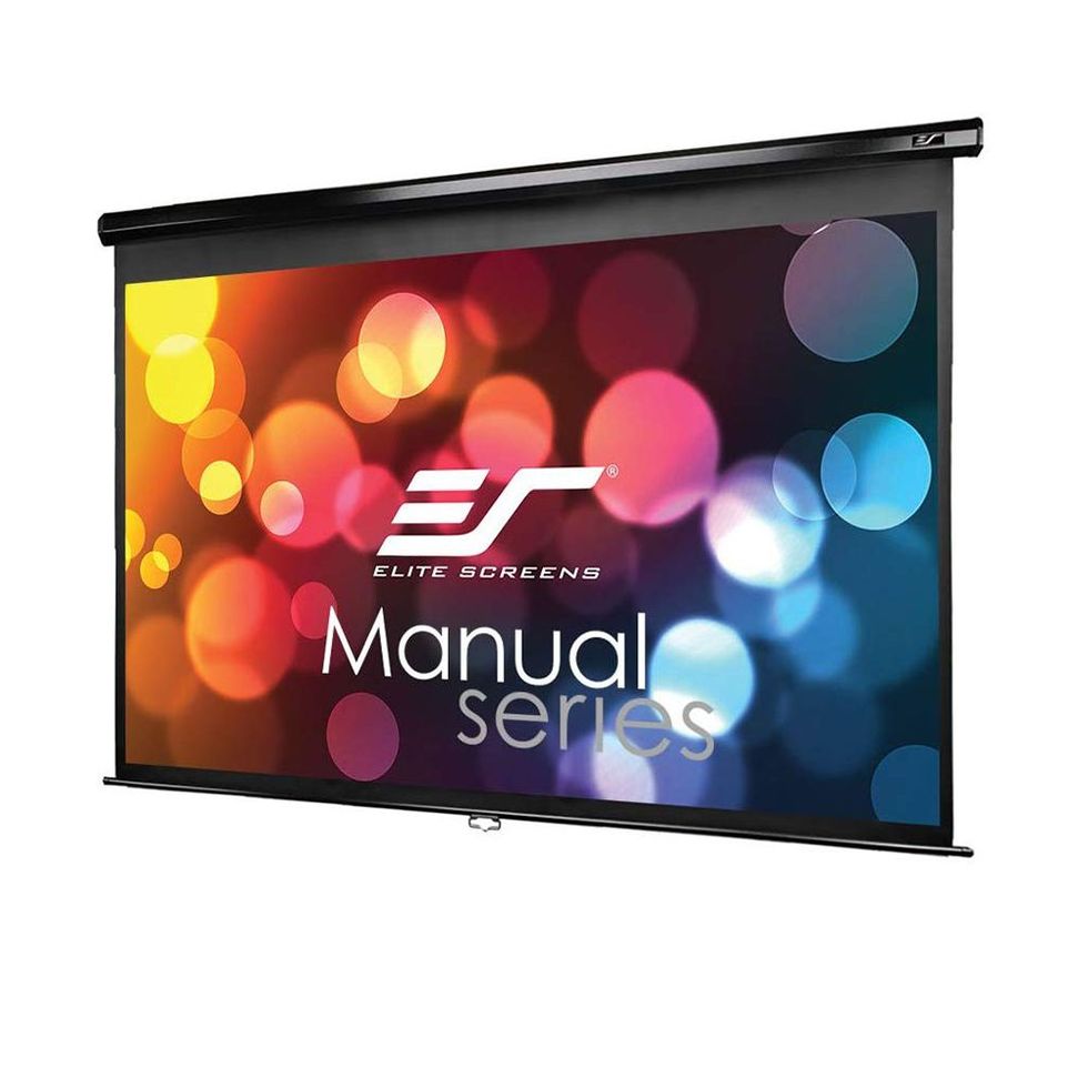 Elite Screens Manual Series 100-Inch Projector Screen