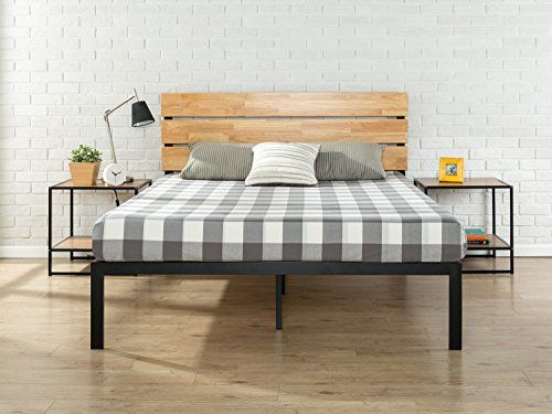 Metal and Wood Bed 