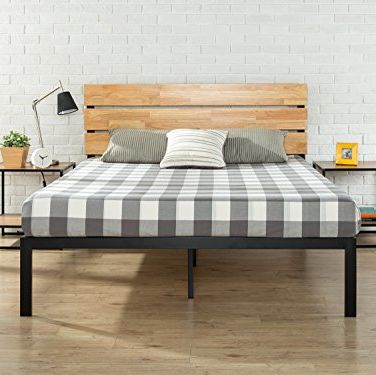 Metal and Wood Bed 