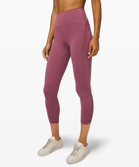 Stretchy Purple Yoga Pants Women's