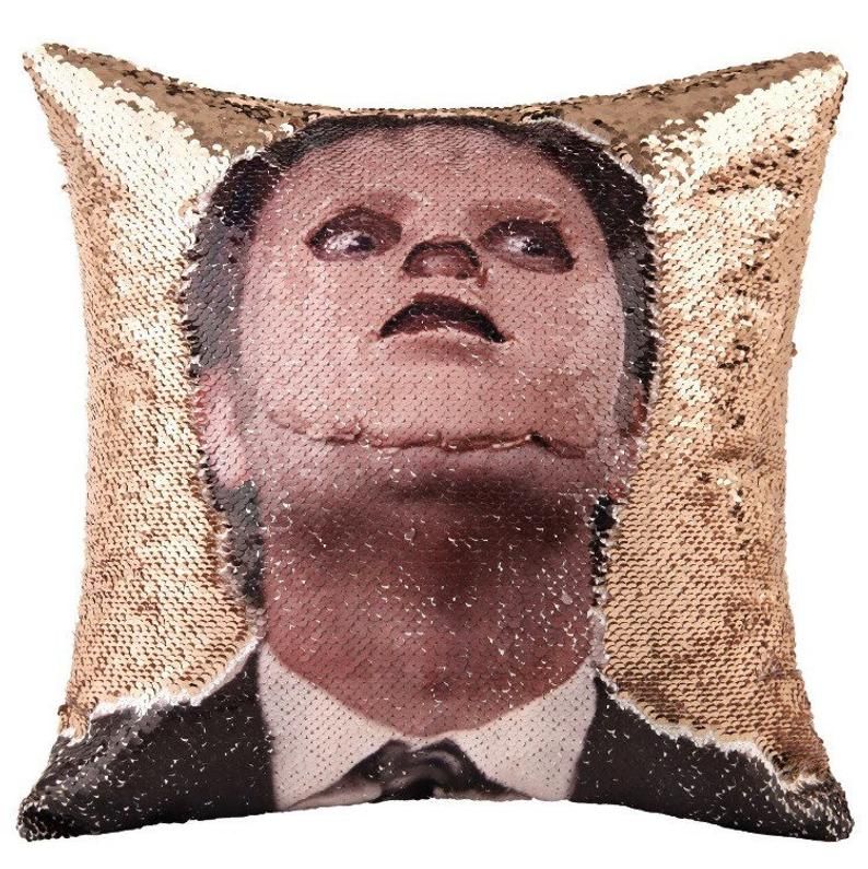 Dwight sequin outlet pillow