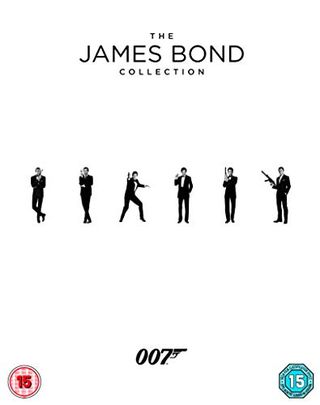La colección de James Bond 1-24 Blu-ray 2017
