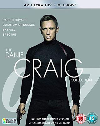 James Bond - Koleksi Daniel Craig 4K UHD + BD Blu-ray 2019