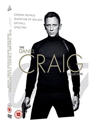 James Bond - DVD 4-Pack Koleksi Daniel Craig