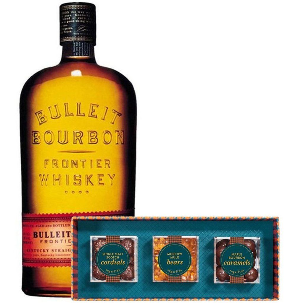 Bulleit Bourbon with Sugarfina Vice Collection