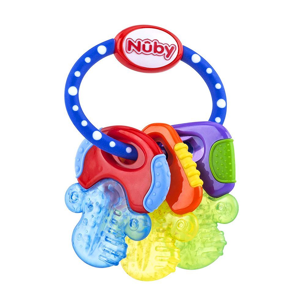 6-12 Months Silicone Teether Toys for Infant Teething Relief - Baby Teething Mitten & Ferris Wheel Baby Teething Toys BABY K Teething Toys Set Blue Set Fruit Teethers for Babies 0-6