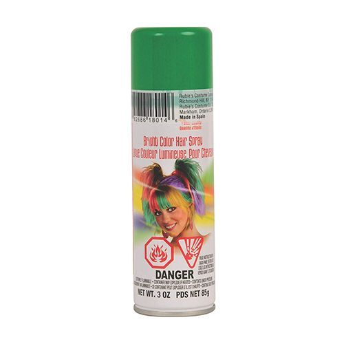 Temporary Green Hairspray