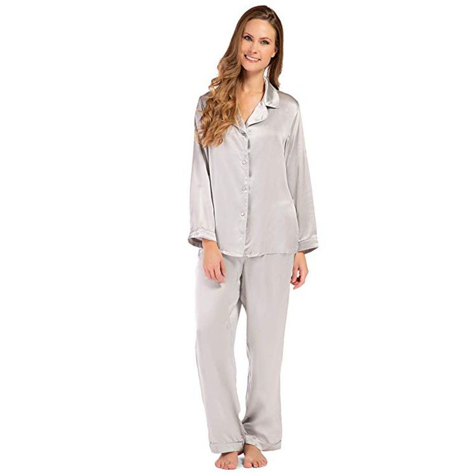 Fishers Finery Silk Pajama Set