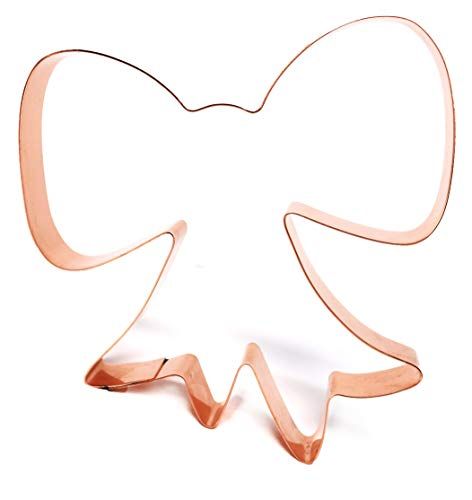 Christmas Bow Copper Cookie Cutter