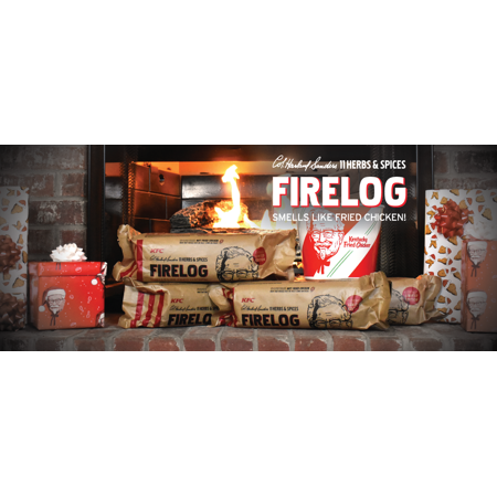 KFC Limited-Edition 11 Herbs & Spices Firelog