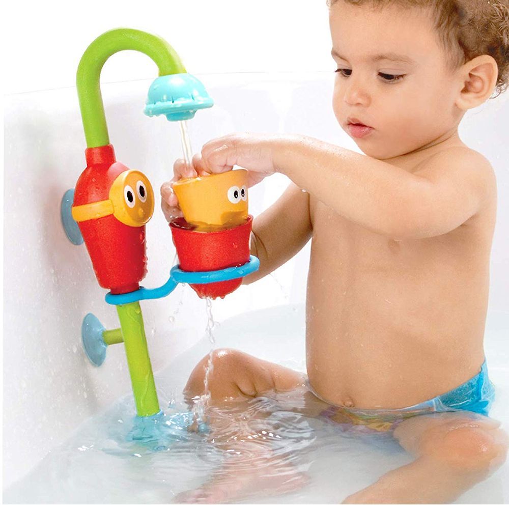 Hely Cancy Baby Bath Toys Squirter Dinosaur 16 Pieces Mold Free Bathtub Toy for Toddler Kid Boys Girl Child