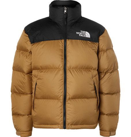 1996 Retro Nuptse Quilted Shell And Ripstop Hooded Down Jacket